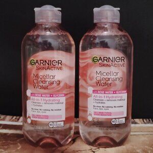 2 Garnier SkinActive Water Rose Micellar Cleansing Water - 13.5 fl oz each